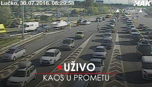 Kaos u Hrvatskoj: Već sada kolone i do deset kilometara, gužve i nesreće diljem zemlje!