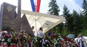 Govor generala Stanka Baje Sopte na Stipića livadi