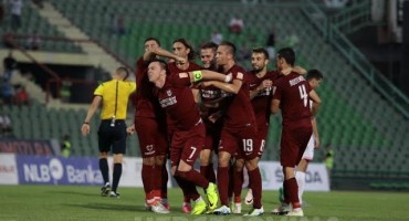 Pobjeda nogometaša Krupe, Sarajevo bez golova u Kaknju