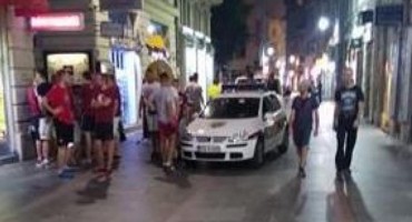 Opća tučnjava navijača Sarajeva i Željezničara