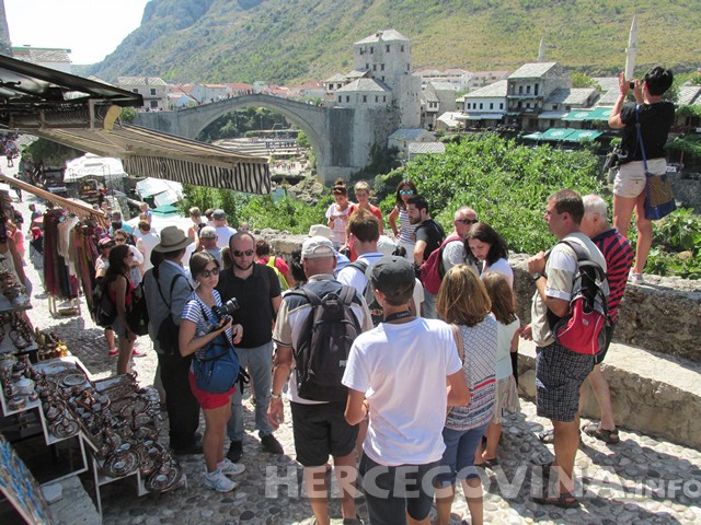 Mostar prepun turista