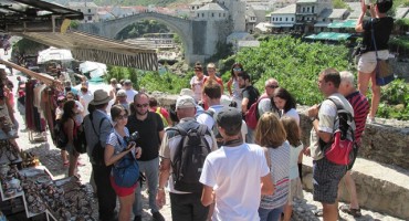 Mostar, turisti