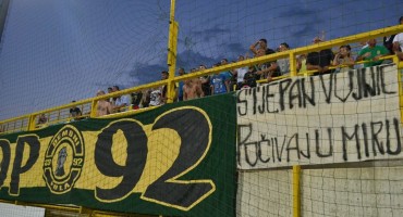 Navijači Istre oprostili se od Stjepana Vojnića