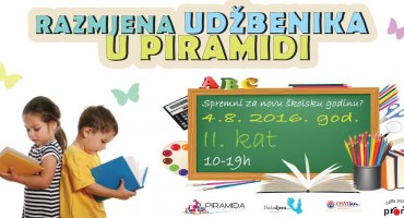 Mostar: Razmjena udžbenika u Piramidi