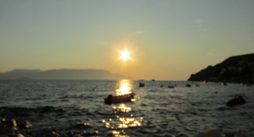 Prekrasan zalazak sunca u Komarni