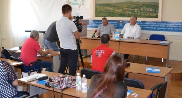 Održana konferencija za novinare gradonačelnika Kraljevića i predsjednika Gradskog vijeća Topića