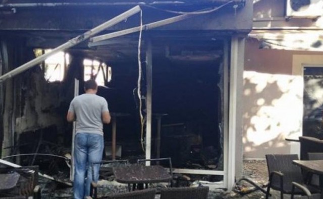 Požar u caffe 'Public' u Mostaru podmetnut