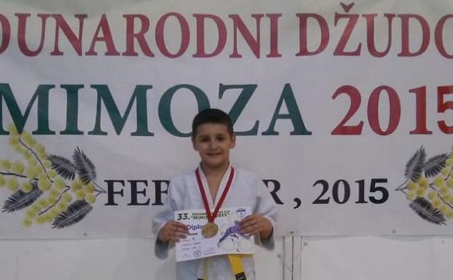 Hrvoje Knezović se već tri godine uspješno bavi judo sportom