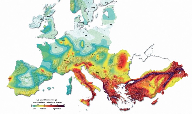 Europska karta seizmičke opasnosti