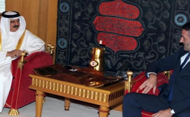 Ambasador Zoran Milićević predao akreditivna pisma kralju Bahreina