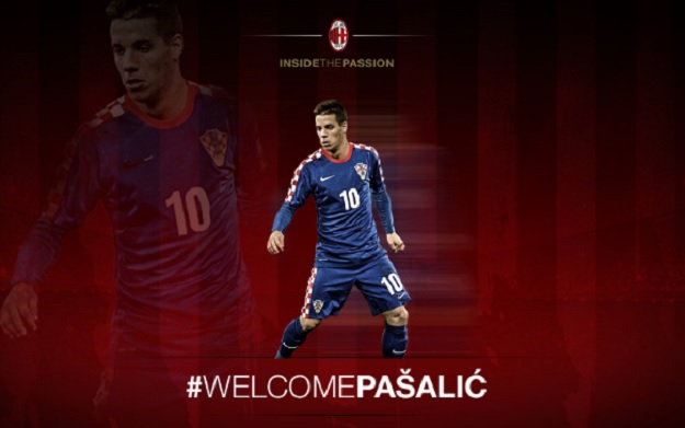 Od danas i službeno Pašalić je novi igrač Milana