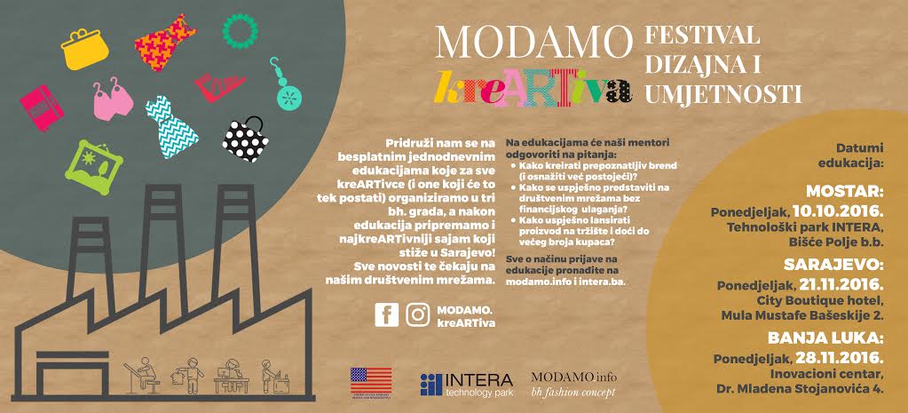 Uzbudljive vijesti za sve kreativce: Ponovno pokrenut Festival MODAMO.kreARTiva!