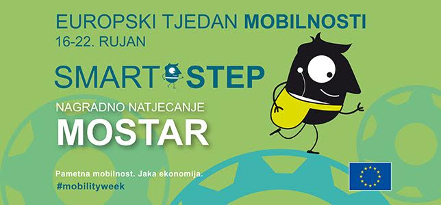 Mostar: Napravite pametan korak – sudjelujte u nagradnom natjecanju SMART STEP