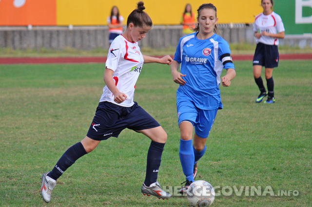 Nogometašice Sloge iz Ljubuškog uvjerljive u susjedskom derbiju protiv Brotnja