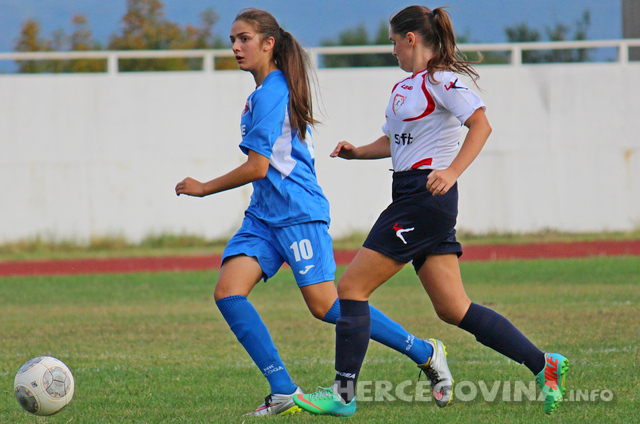 Nogometašice Sloge iz Ljubuškog uvjerljive u susjedskom derbiju protiv Brotnja