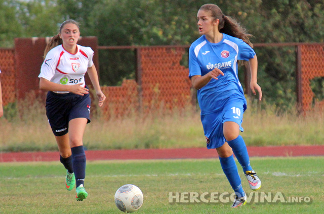 Nogometašice Sloge iz Ljubuškog uvjerljive u susjedskom derbiju protiv Brotnja