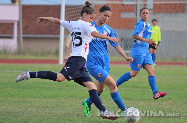 Nogometašice Sloge iz Ljubuškog uvjerljive u susjedskom derbiju protiv Brotnja