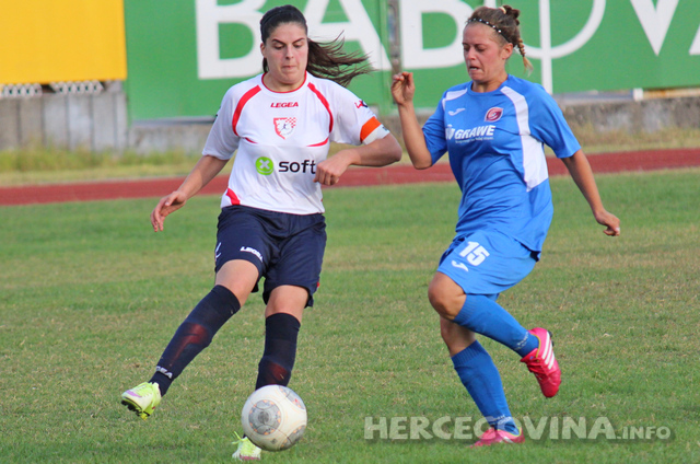 Nogometašice Sloge iz Ljubuškog uvjerljive u susjedskom derbiju protiv Brotnja
