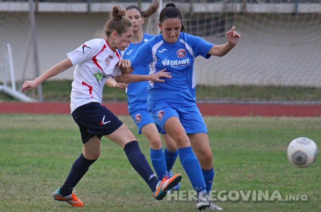 Nogometašice Sloge iz Ljubuškog uvjerljive u susjedskom derbiju protiv Brotnja