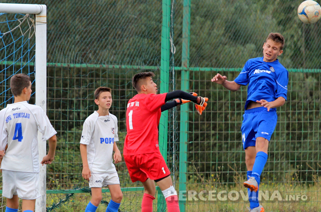 Pioniri Širokog Brijega preokretom do uvjerljive pobjede protiv Tomislava