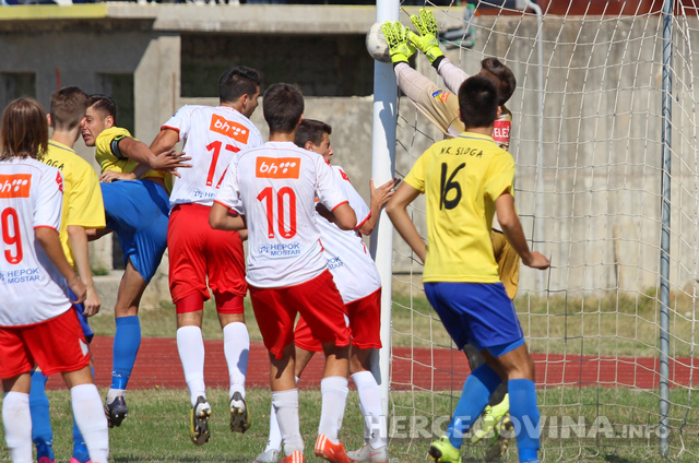 Kadeti Sloge zaustavili Velež, juniori Veleža slavili u Ljubuškom