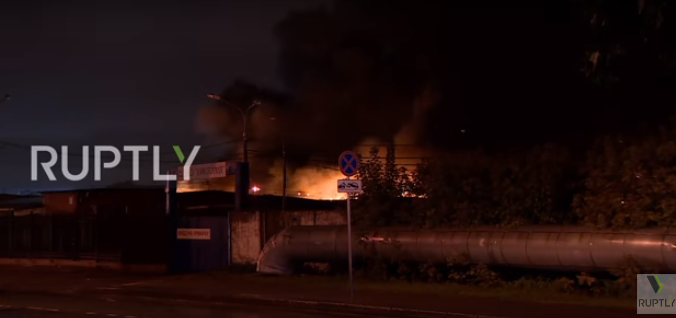 Osam vatrogasaca poginulo u velikom požaru u Moskvi