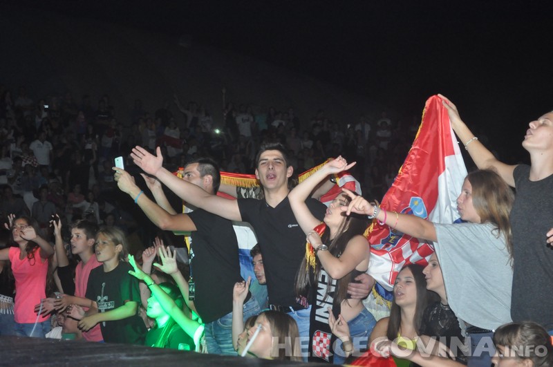 Veličanstven koncert Marka Perkovića Thompsona u Čapljini