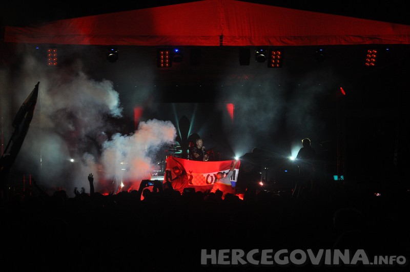 Veličanstven koncert Marka Perkovića Thompsona u Čapljini