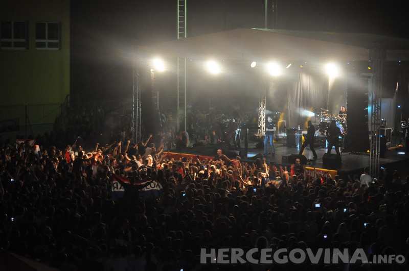 Veličanstven koncert Marka Perkovića Thompsona u Čapljini