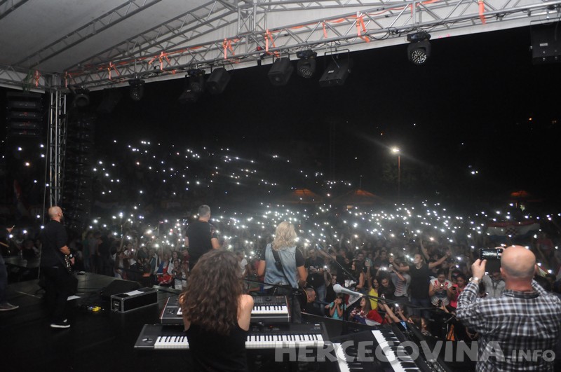 Veličanstven koncert Marka Perkovića Thompsona u Čapljini