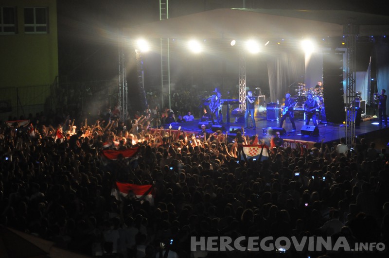 Veličanstven koncert Marka Perkovića Thompsona u Čapljini