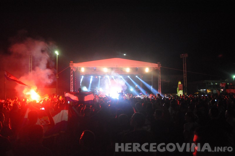 Veličanstven koncert Marka Perkovića Thompsona u Čapljini