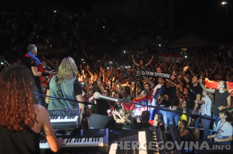 Veličanstven koncert Marka Perkovića Thompsona u Čapljini