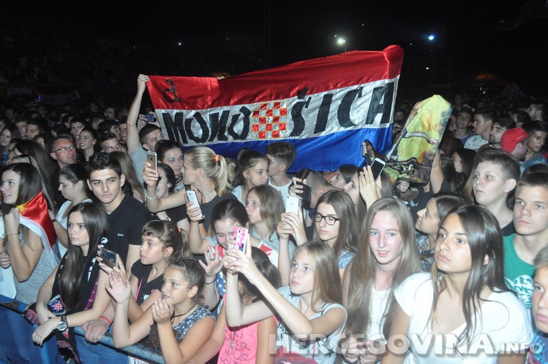 Veličanstven koncert Marka Perkovića Thompsona u Čapljini