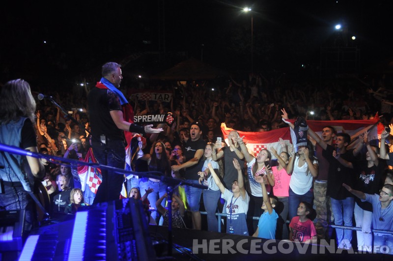 Veličanstven koncert Marka Perkovića Thompsona u Čapljini