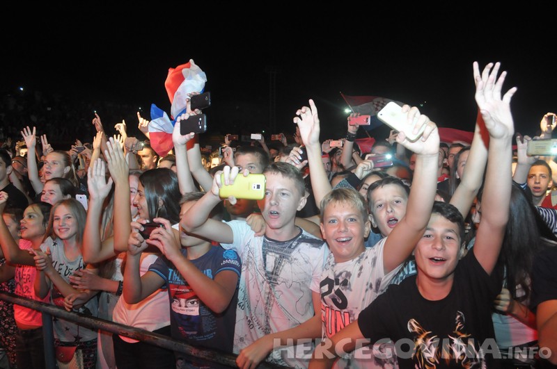 Veličanstven koncert Marka Perkovića Thompsona u Čapljini