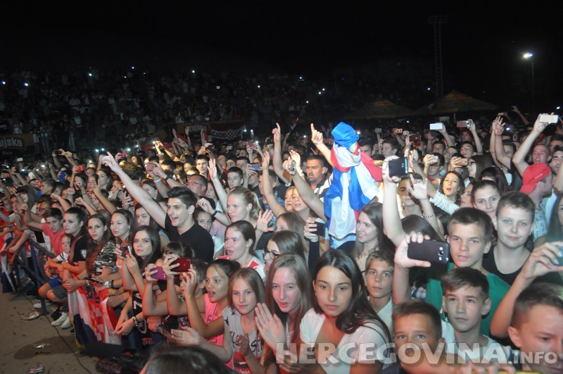 Veličanstven koncert Marka Perkovića Thompsona u Čapljini
