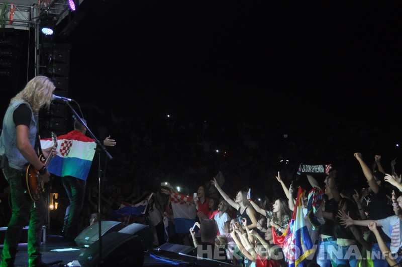 Veličanstven koncert Marka Perkovića Thompsona u Čapljini