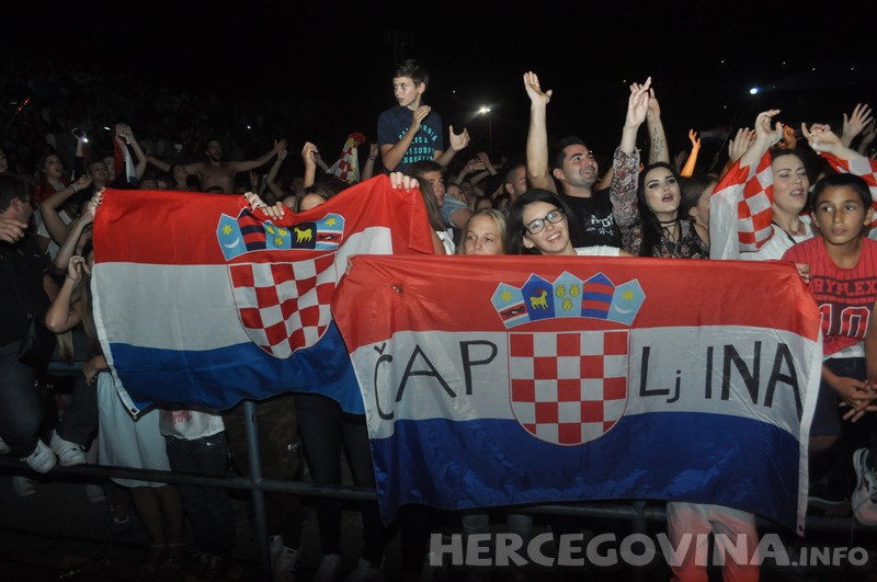 Veličanstven koncert Marka Perkovića Thompsona u Čapljini