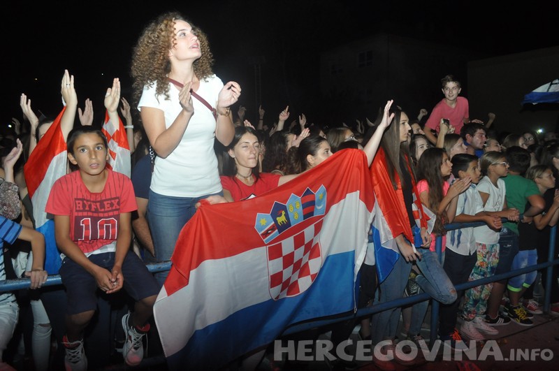 Veličanstven koncert Marka Perkovića Thompsona u Čapljini