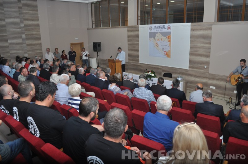 Mostar: Obilježena 25. obljetnica hrvatskih dragovoljaca Domovinskog rata Mostara i Herceg-Bosne !