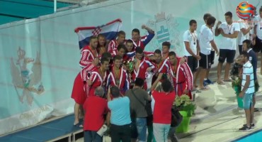 Juniorska vaterpolska reprezentacija Hrvatske postala je prvak svijeta