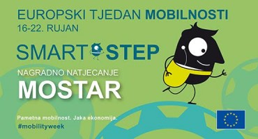 Mostar: Napravite pametan korak – sudjelujte u nagradnom natjecanju SMART STEP
