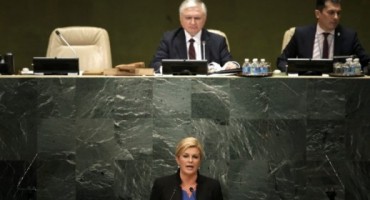 Kolinda Grabar-Kitarović u UN-u:''Želimo budućnost u kojoj svi rade, sretni su i vole se''