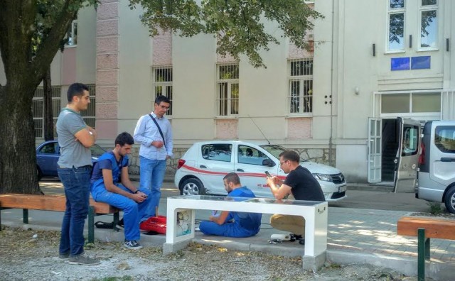 Mostar, pametne klupe