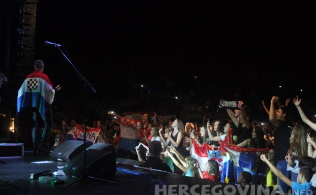 Veličanstven koncert Marka Perkovića Thompsona u Čapljini