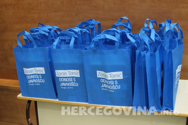 Mostar: Promovirana knjiga Odnosi s javnošću - Teorija i praksa prof. dr. Zorana Tomića