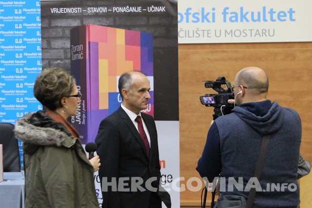 Mostar: Promovirana knjiga Odnosi s javnošću - Teorija i praksa prof. dr. Zorana Tomića