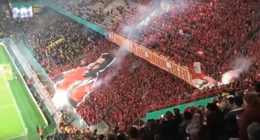 Navijači berlinskog Uniona posvetili ogroman transparent Vukovarcu