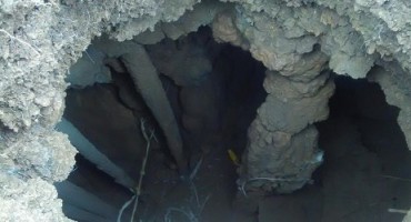 Ljubuški: Otvorila se rupa u zemlji kod Vitine